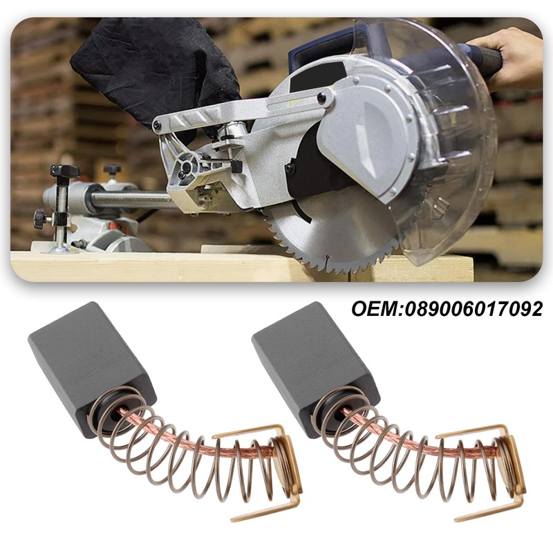 Briny River 4Pcs Carbon Motor Brush 6x10x15mm 089006017092 Compatible with