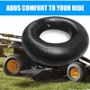 2 Pack 15x6.00-6" Inner Tire Tube with TR-13 Straight Valve