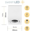 Sweet Led Surface-Mounted Ceiling Light Surface-Mounted with GU10 Socket 230