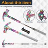 Home-X 6-in-1 Floral Hammer – Multifunctional Hammer with Screwdrivers Inside