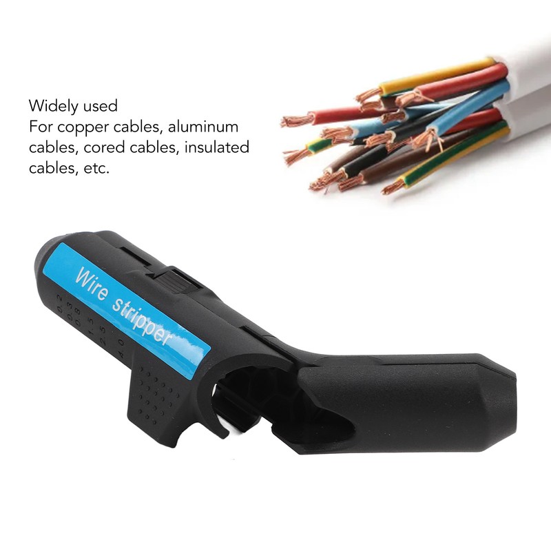 Wire Stripper Comfortable Grip Multifunction Plastic Labor Saving Cable Stripping