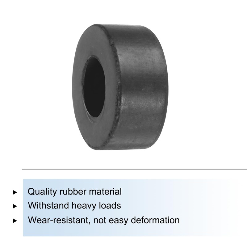 QUARKZMAN Pack of 48 Rubber Washers Rubber Spacer 11 mm