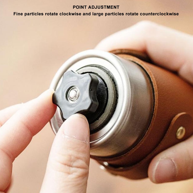 Manual Coffee Grinder Stainless Steel Portable Hand Coffee Bean Mill