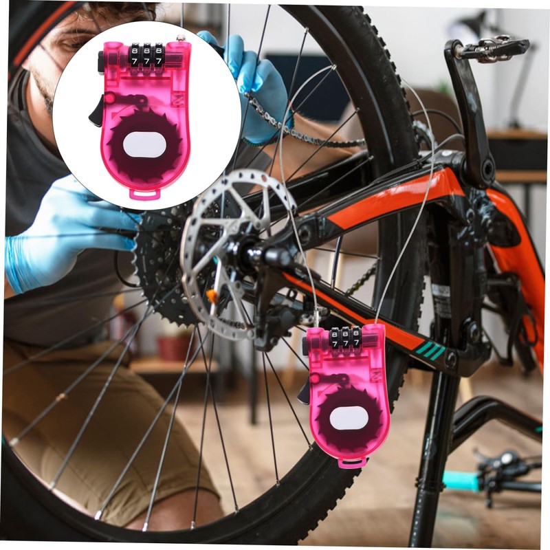 Sosoport Compact Ski Lock Password for Snowboard Scooter Bike Lightweight
