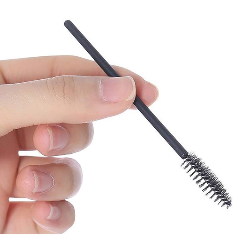 FUTIYY Eyelash Brush, Disposable Eyebrow Brush, Eyelash Brush, Screw Brush,