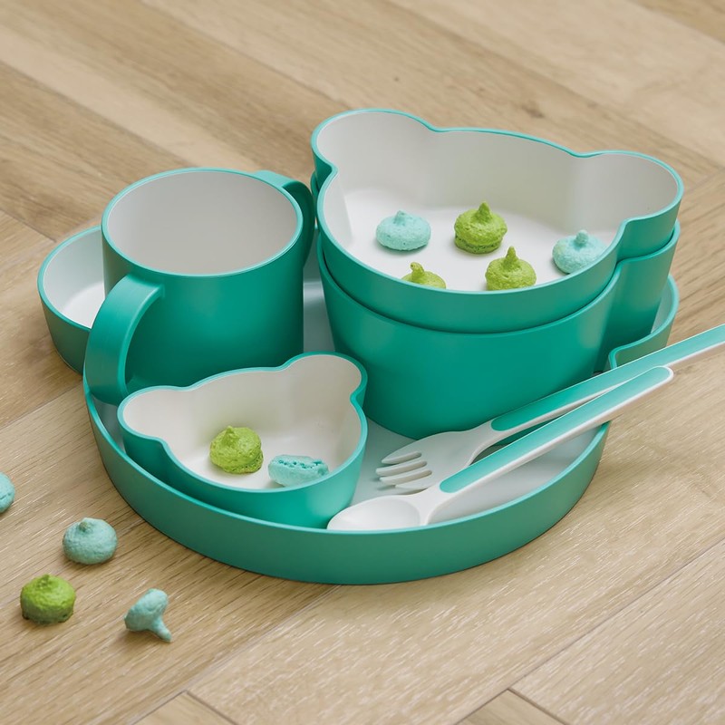 Tak JTN-1030-MT Kids Dish Bear Lucky 7 Gift Box Bear