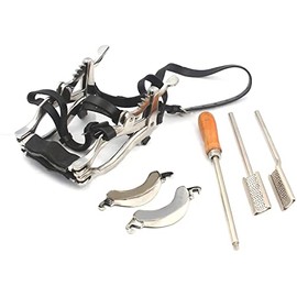 OdontoMed2011 Equine Dental Float-rasp Horse Speculum Gag Leather ODM