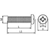 AERZETIX - C59892 - Set of 10 Metal Screws with