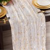 Table Runner 70x300cm Sequin Glitter Foil Thin Mesh,Birthday Party Supplies