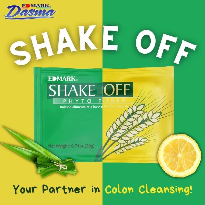 EDMARK Shake Off Phyto Fiber Drink Pandan 20gx12 Sachets