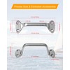 HZSIFU 6" Boat Grab Handle Solid 316 Stainless Steel Hardware,