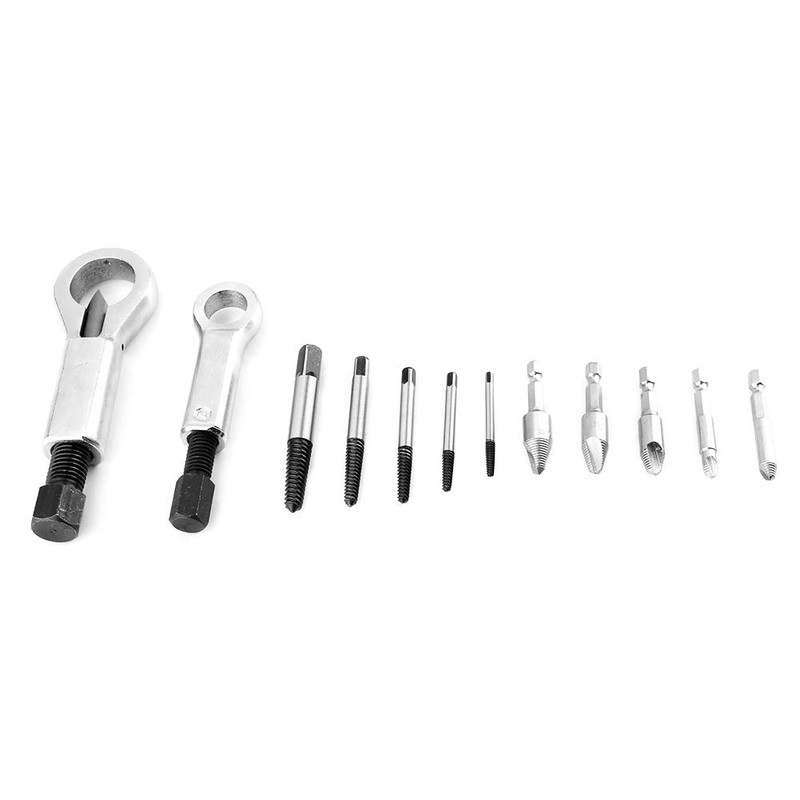 CYSFETENA 12 PCS Universal Nut Splitter Set, Metal Hss4241 Nut