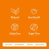 NATURLAX Sugar-Free Psyllium Husk Fiber Powder, Orange Flavored 19 oz