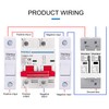 DC MCB Miniature Circuit Breaker 2P 80A 100A 125A 600V