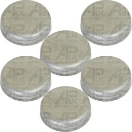 APUK 6x Engine Core Freeze Plug 1 1/4" Cup Cap Replacement for Landini 5840 5860 6060 Tractor