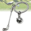 Golf keychain key ring wallet pendant decoration keychain craft golf keychain GD15251 100ea