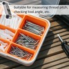 GroveEss Stainless Steel Thread Screw Pitch,60 and 55 Degree Screw