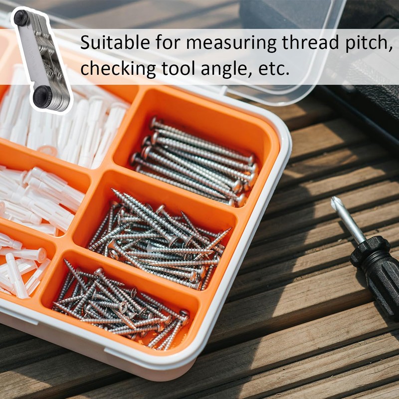 GroveEss Stainless Steel Thread Screw Pitch,60 and 55 Degree Screw