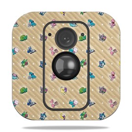 MightySkins Carbon Fiber Skin for Blink XT Outdoor Camera - Cute Kittens | Protective, Durable Textured Carbon Fiber Finish | Easy to Apply, Remove, and Change Styles | Made in The USA