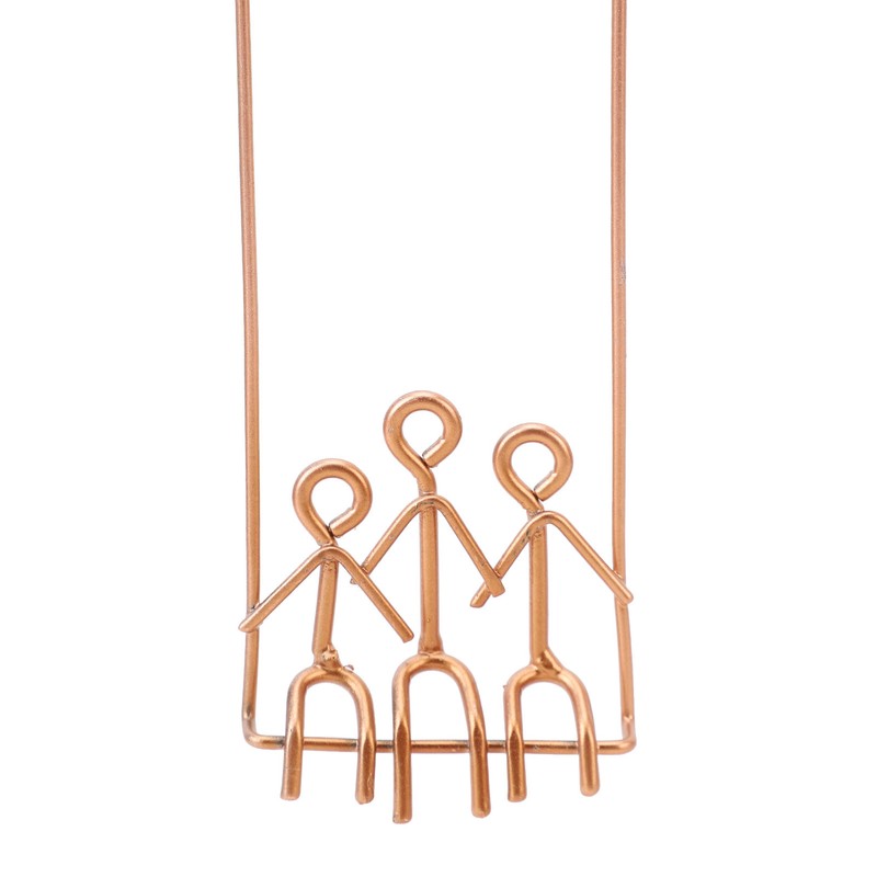 Swing Sculpture Stress Relief Stylish Look Wall Hanging Swing Decoration