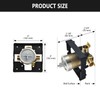 Shower Valve Body for D Shower Faucet, Works with D