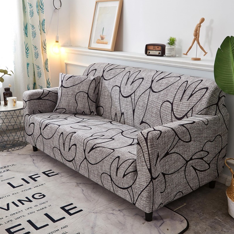 Hyper Cover Stretchable Sofa Cover (Mild Lotus, 2 Seater) -