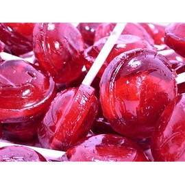 Cherry Mega Lollies (x25)