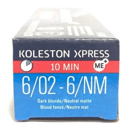 Wella Koleston Xpress 10Min Permanent Color 6/02-6/NM Dark Blonde/Neutral Matte