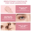 LOPHE Under Eye Concealer Brightener & Correctors, Lasting Perfection Stretch