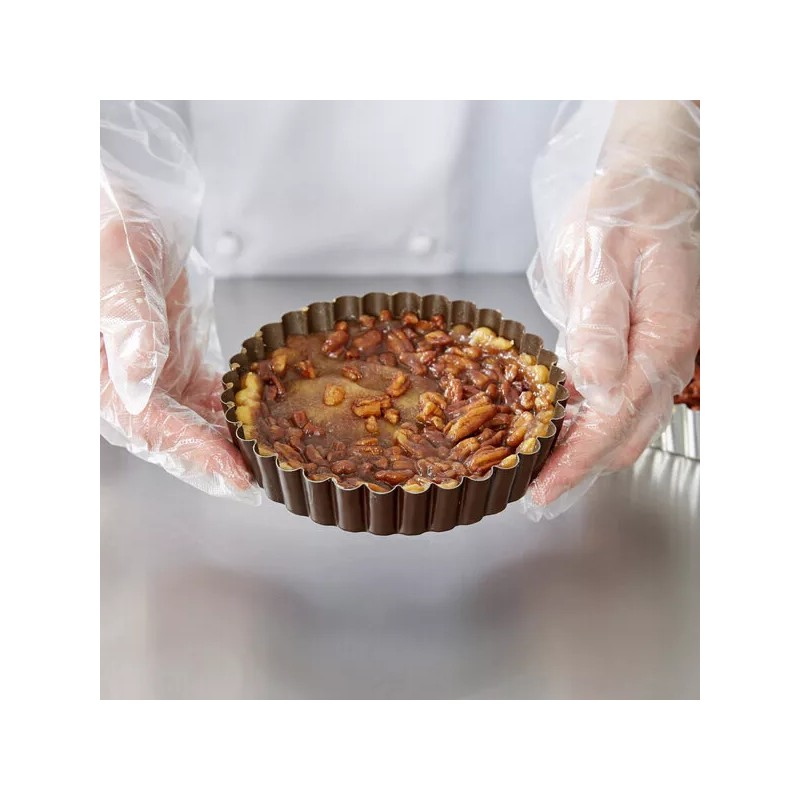 Gobel 5 1/2" x 1" Fluted Non-Stick Tart / Quiche