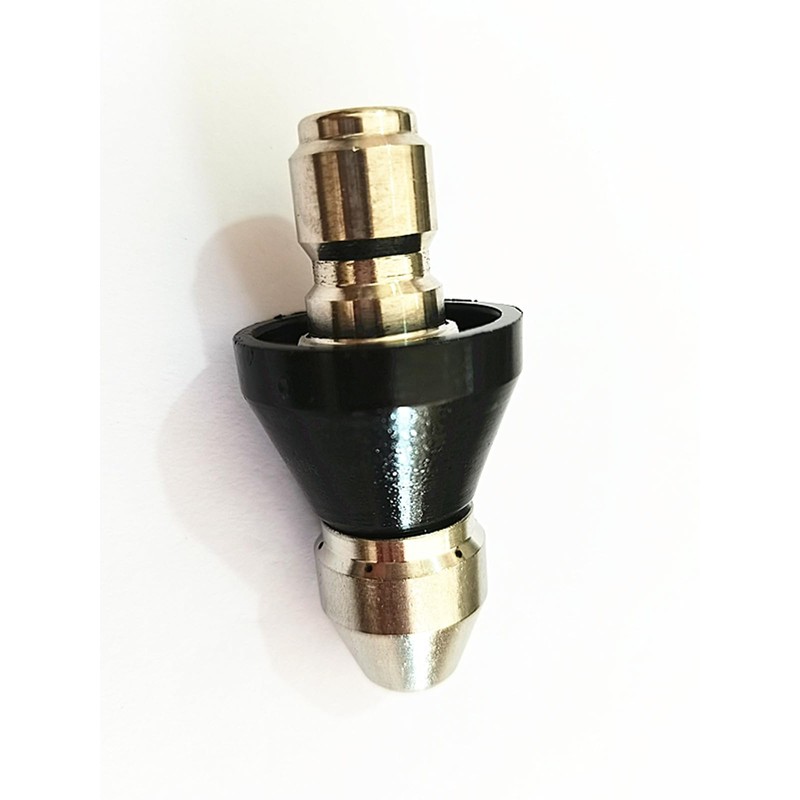 Pressure Washer Sewer Jetter Nozzle,Drain Cleaning Water Jetter,5000 PSI 3/8