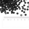 sourcing map 300pcs Flatback Pearls 6mm ABS Plastic Half Round