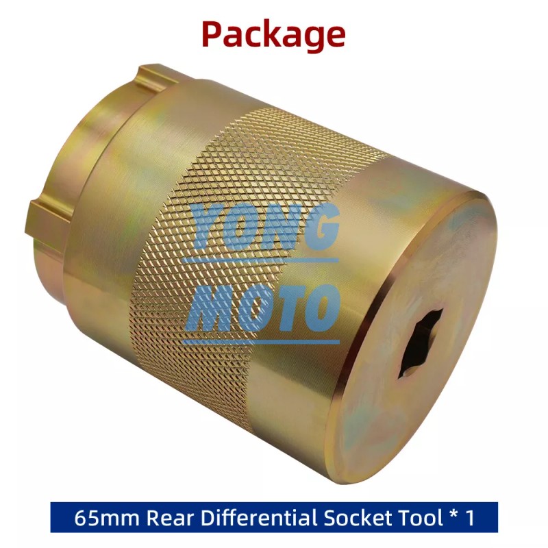 JINFANNIBI 65mm Rear Differential Socket Tool Kit for Can-Am Commander