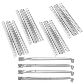 BBQration Grill Parts for Napoleon LEX 485, LEX 605, LEX 730, Mirage 485 605 Series Grills, Built-in LEX 485,16.5" Heat Plate & Burner Replacement Parts for Napoleon Grill Accessories