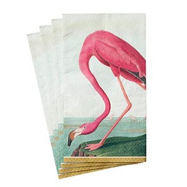Caspari Audubon Birds Paper Guest Towel Napkins, Two Packs of 15