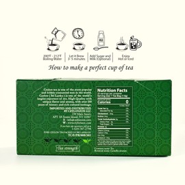 CEYLONZON Ceylon Apple Tree Tea Classic Taste Individually Foil-Wrapped Tea Bags (25 Tea Bags)