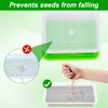 HFYZZ 8 Pcs Seed Sprouting Tray Mesh Mat, 8.3 x