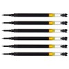 Pilot Refills for Pens V5 RT Black (Pack of 6