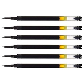 Pilot Refills for Pens V5 RT Black (Pack of 6