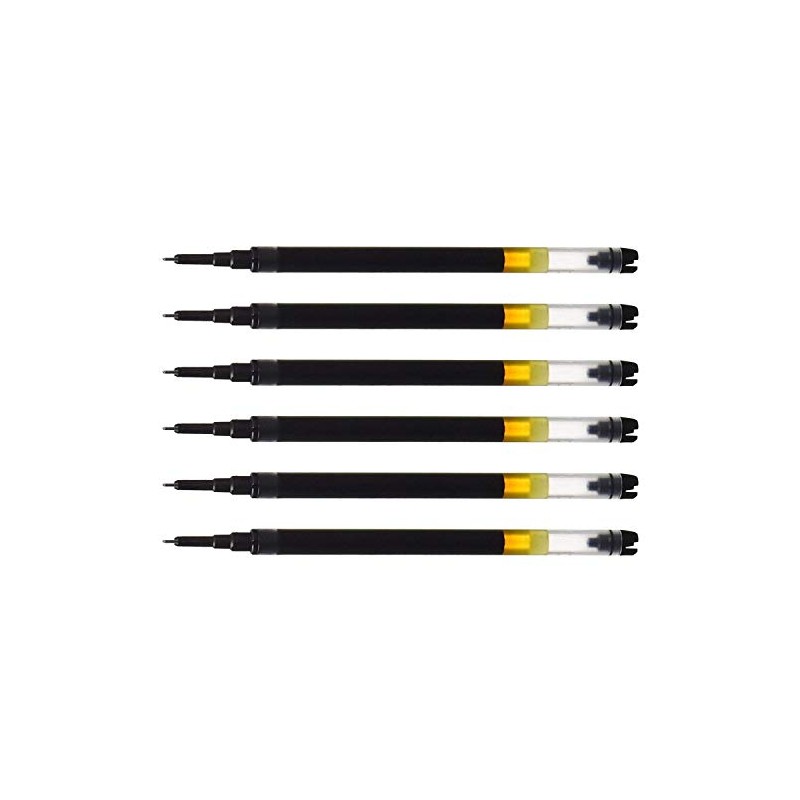 Pilot Refills for Pens V5 RT Black (Pack of 6