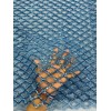 Mia Fabrics Inc. Diamond Net Sequins Fabric - Blue -