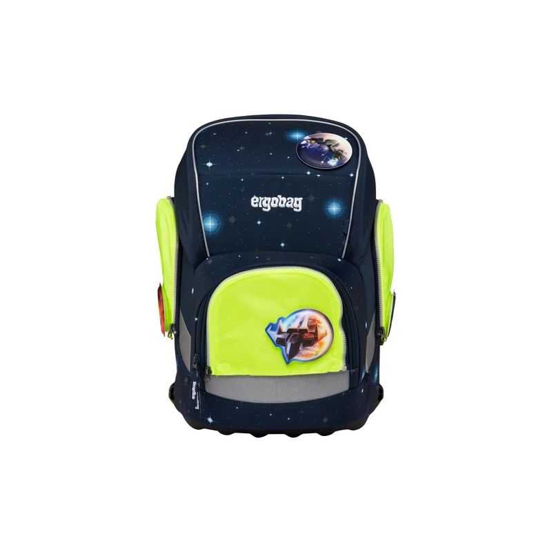 ergobag Fluo Zip Set Visibility Set Pack Cubo and Cubo