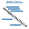 uxcell 2 Set (10pcs) Hand Threading Taps M3 M4 M5