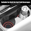 Pincuttee Car Cup Holder Coaster Silicone,Car Cup Holder Coaster 2Pack,Universal
