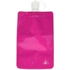 Shark Skinz z Flexible Reusable 7.5 oz Flask, Pink/Green