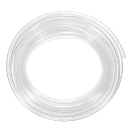 M METERXITY Pneumatic Tubing Pipe, 4mm(ID) x6mm(OD) PU Polyurethane Air Compressor Hose for Air Compressor Fitting/Gas/Fluid Transfer, Air Hose Line Tube [10M/32.8ft, Clear]