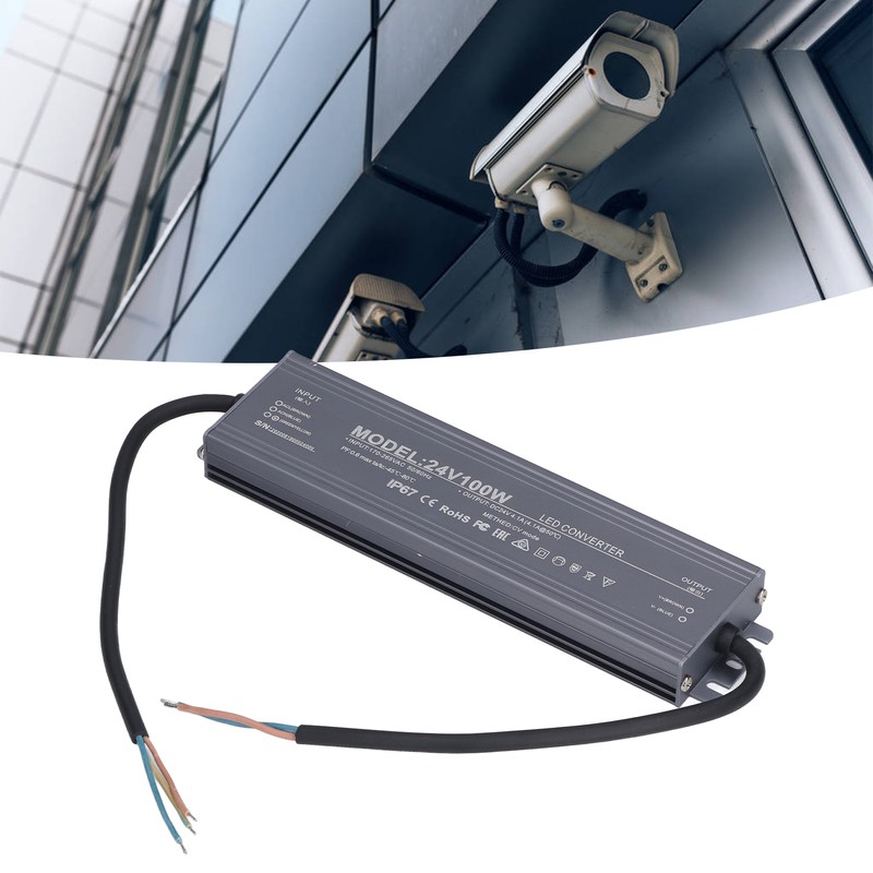 IP67 Waterproof Power Supply Copper Core Cable LED Driver Transformer