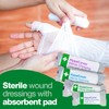 HypaCover Sterile wound Dressings, Assorted Pack of 12 Bandages with