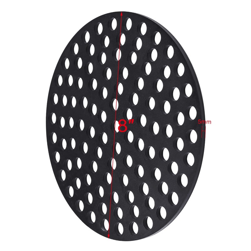 Bueyfolt 8inch Cast Iron Drain Cover, Garage Drain Cover, Floor