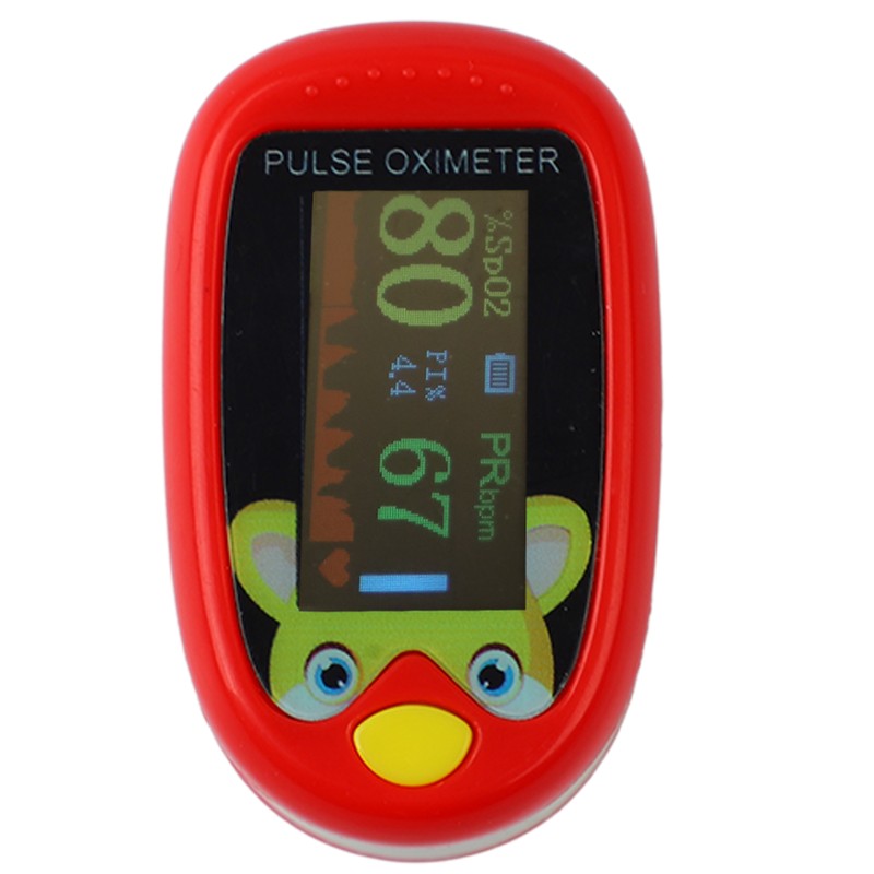 Fingertip Clip Oximeter 6 Modes Automatic USB Charging LED Blood